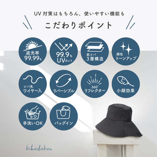 なんだか素敵 美肌帽