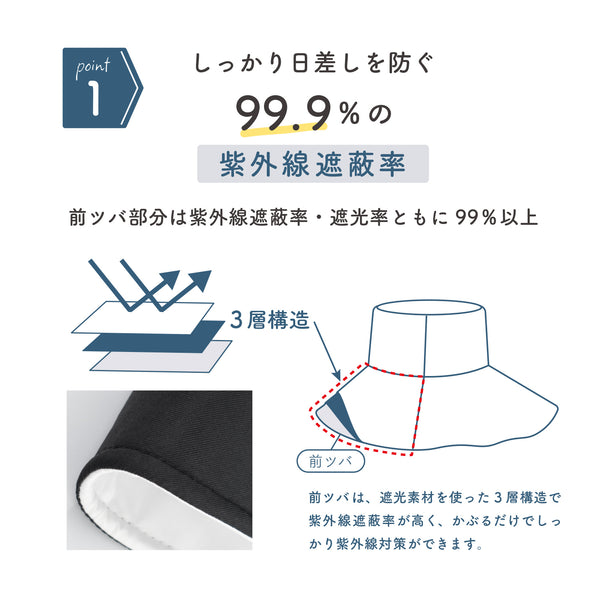 なんだか素敵 美肌帽