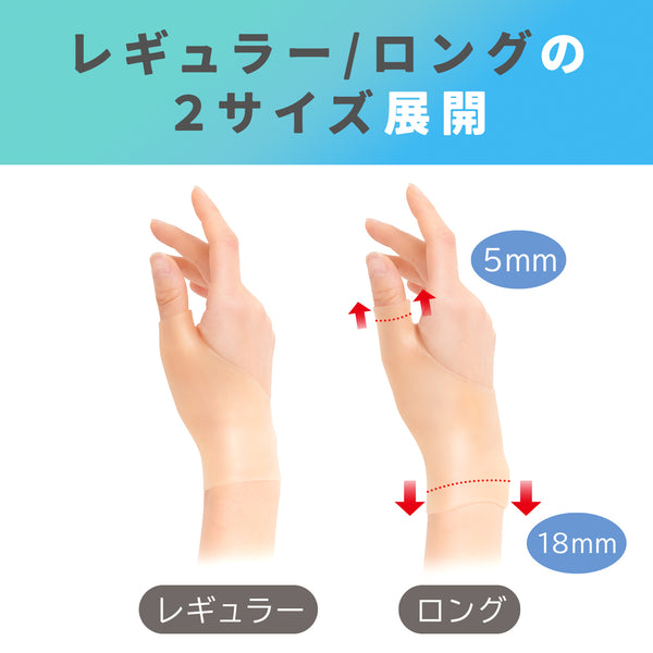 ぬれても快適 手首サポーター