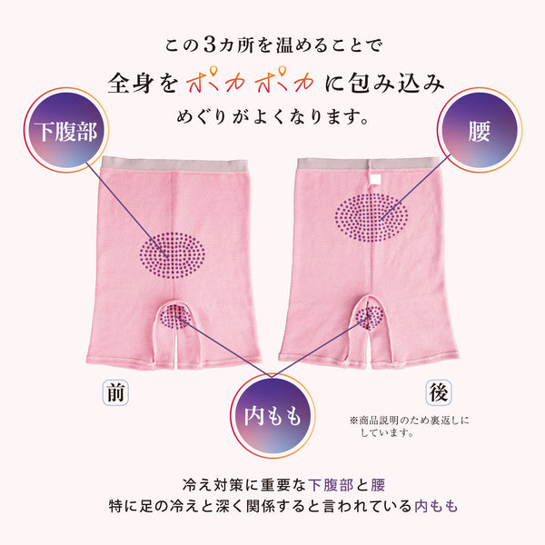 温活腹巻パンツ ルナポカ