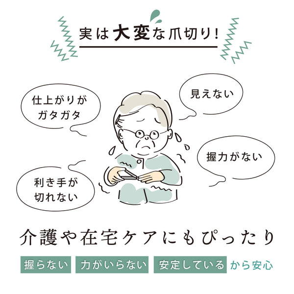 置き型爪ヤスリ らくトギー