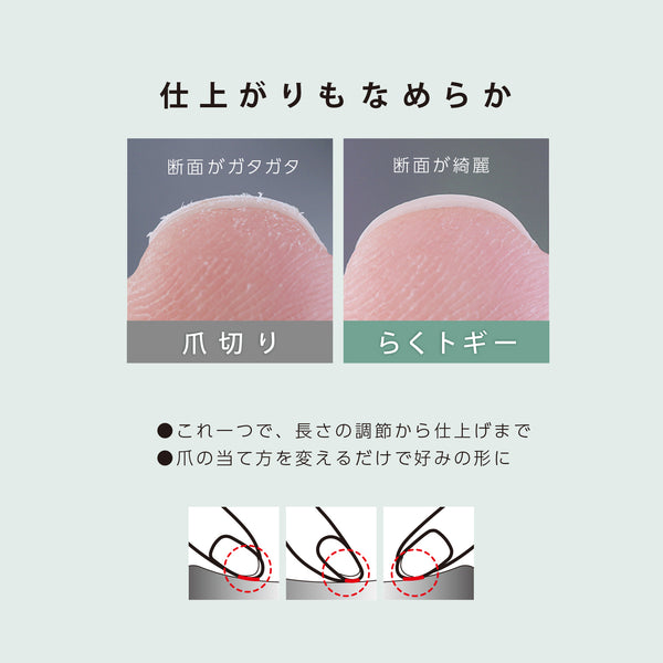 置き型爪ヤスリ らくトギー